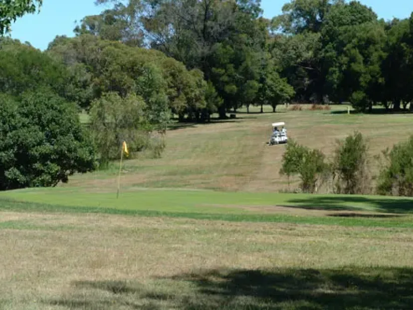 A fairway at Orbost Golf Club